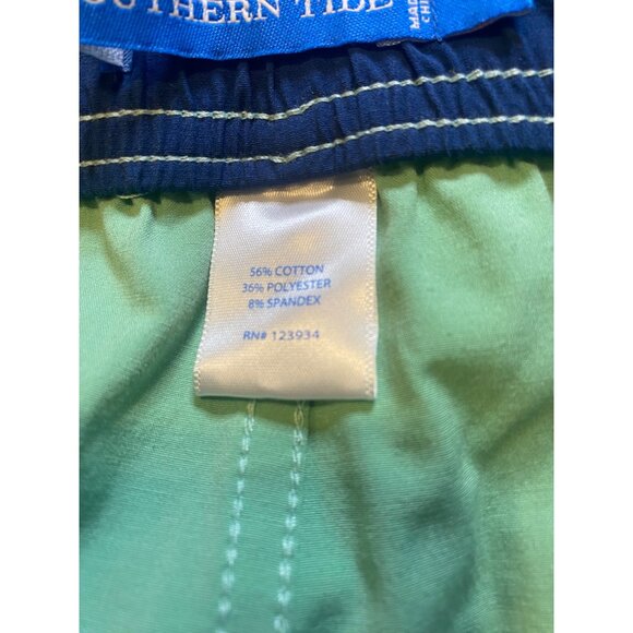 Southern Tide Men's T3 Tide to Trail Performance Short Heron Green Size L - Picture 7 of 8